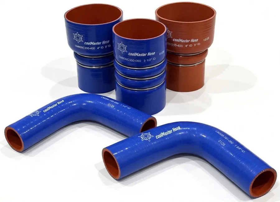 coolMaster shaped silicone elbows and charge-air cooler hoses